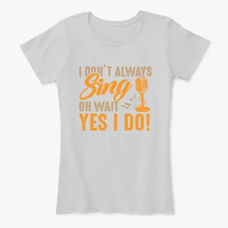 If you love to sing!